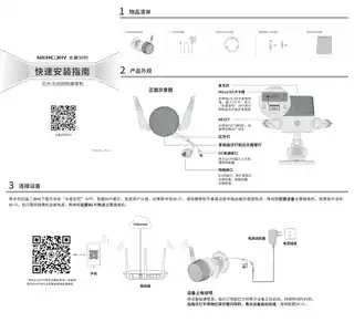 mercury水星MIPC371-X V1.1_V2.0快速安装指南 1.1.0